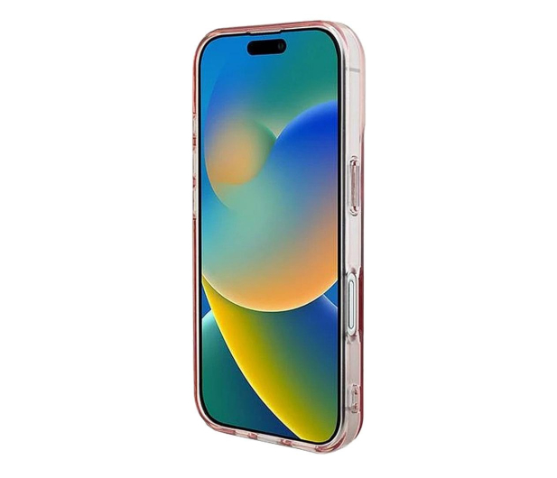 Guess IML Rhinestones do iPhone 16 różowy - 1279108 - zdjęcie 4
